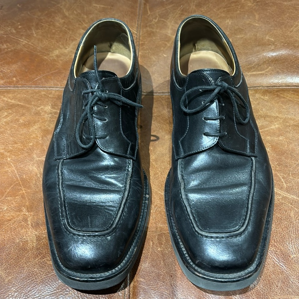 Johnston and Murphy Black Oxfords Men’s 12 M
